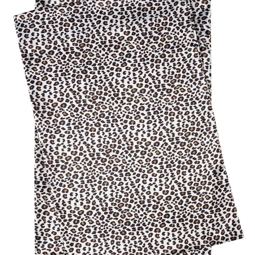Betsey Johnson Satin Pillowcase Pair  Leopard Standard size Bye Bed Head